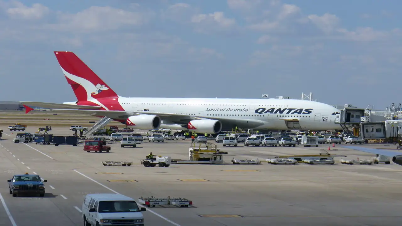 Qantas Terminal at Dallas-Fort Worth International Airport (DFW)